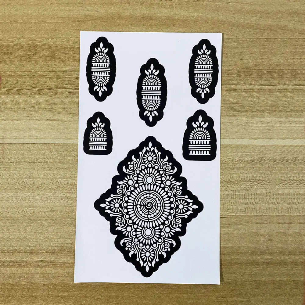 Reusable Henna Stencil