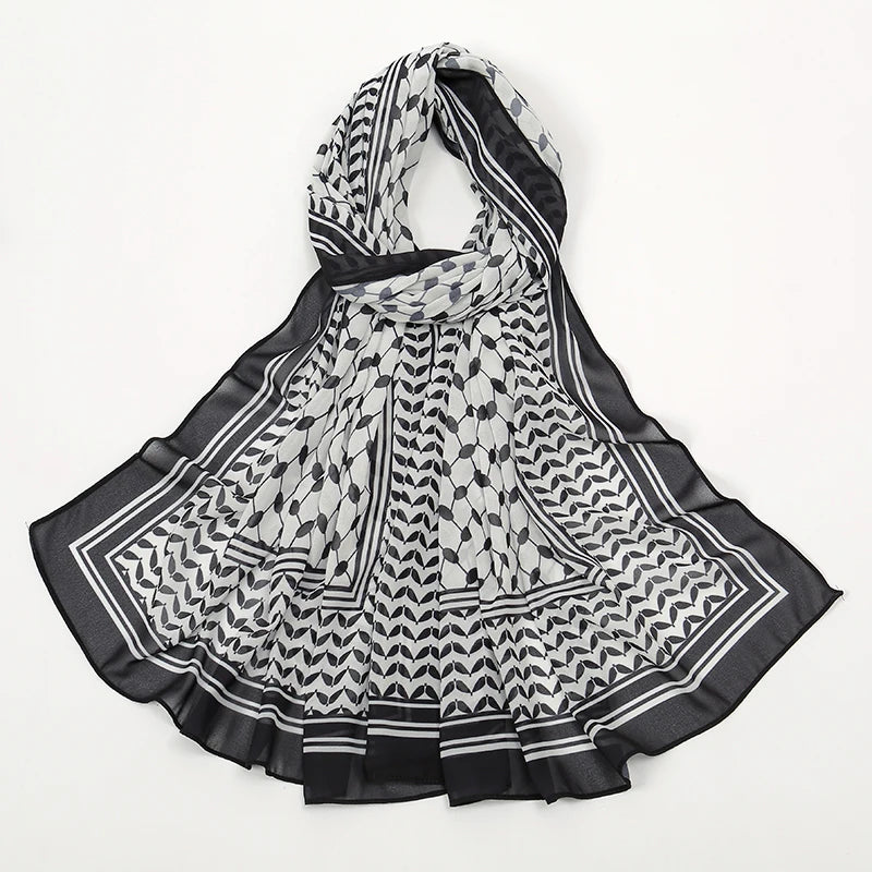 Chiffon Keffiyeh Hijab