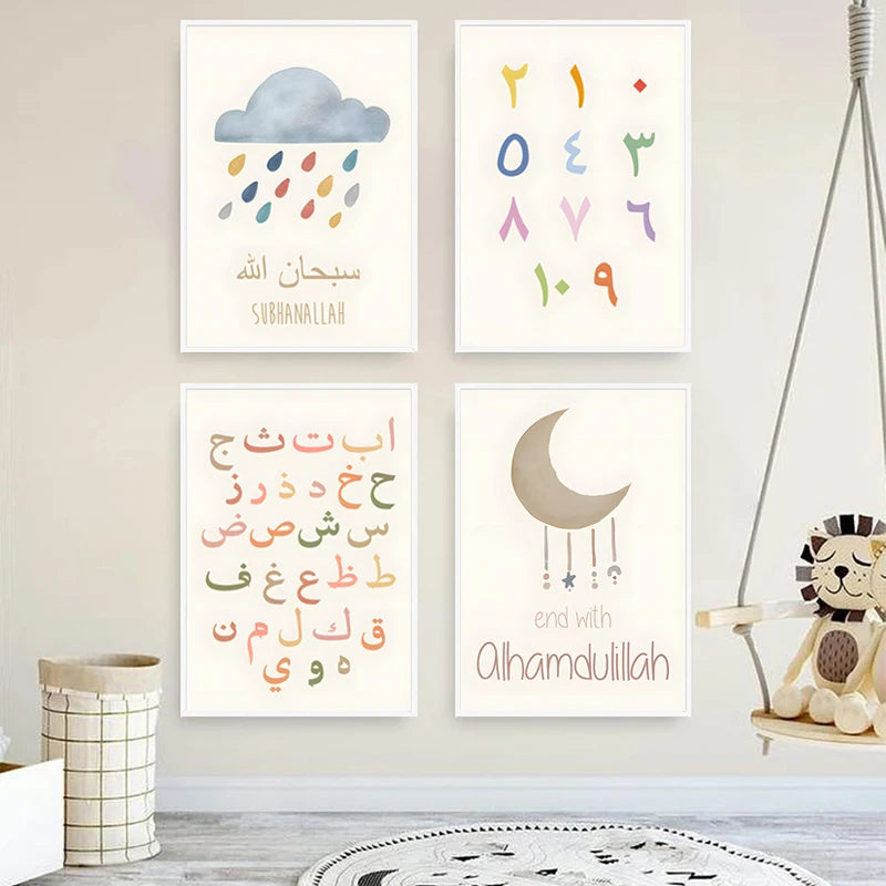 Arabic Learning Decor for Kids