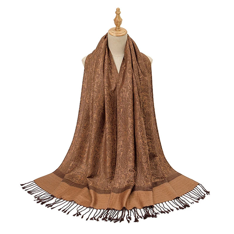 Floral Pashmina Hijab