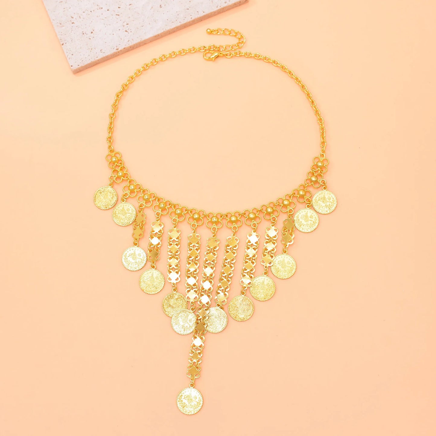 Gold Coin Necklace
