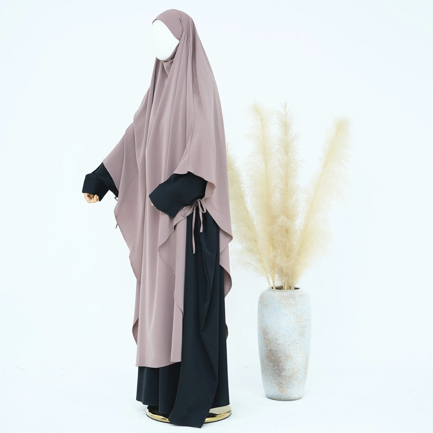 Exra Long Khimar & Niqab Integrated