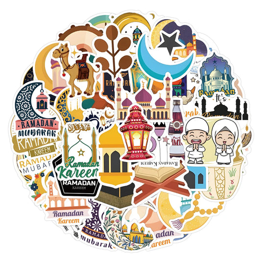 10/30/60/120 Ramadhan Kareem Inspired Stickers