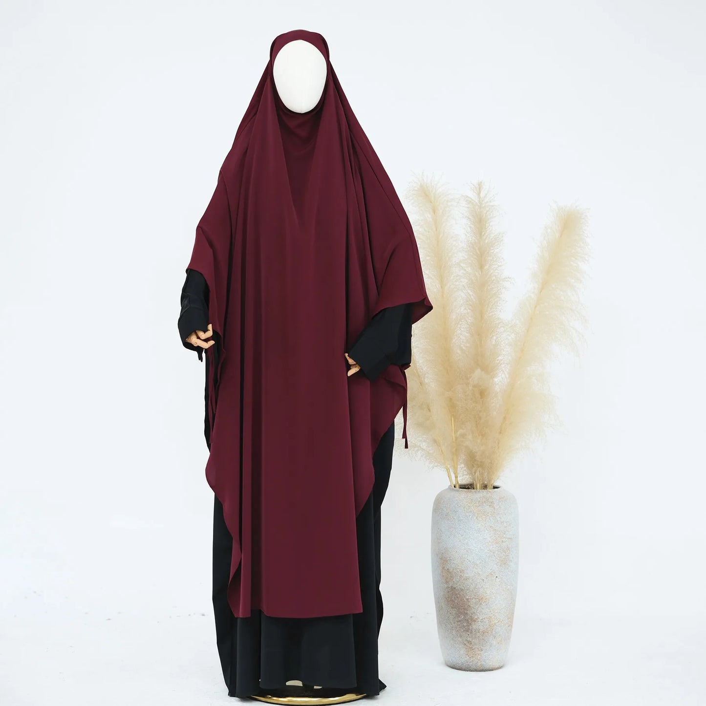 Exra Long Khimar & Niqab Integrated