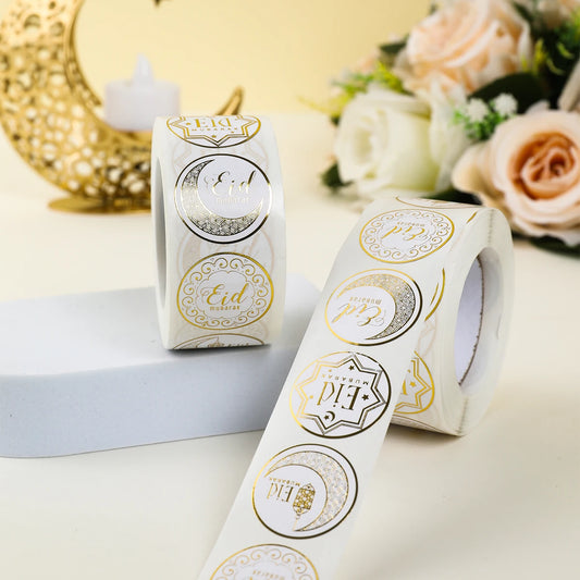 Roll of Eid Mubarak Stickers