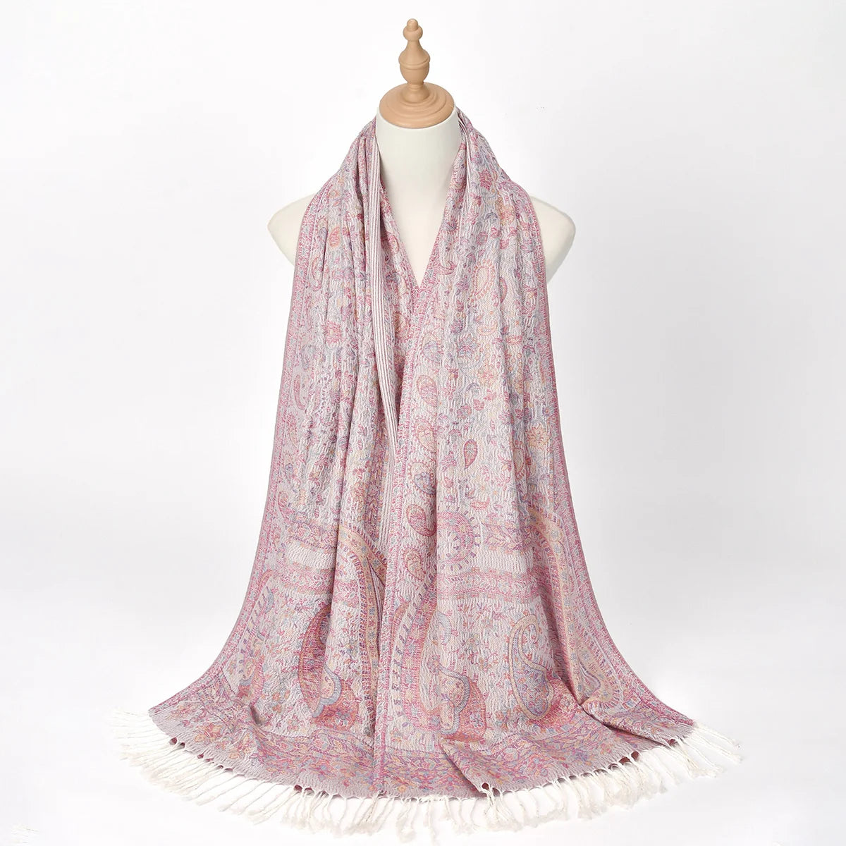 Floral Pashmina Hijab