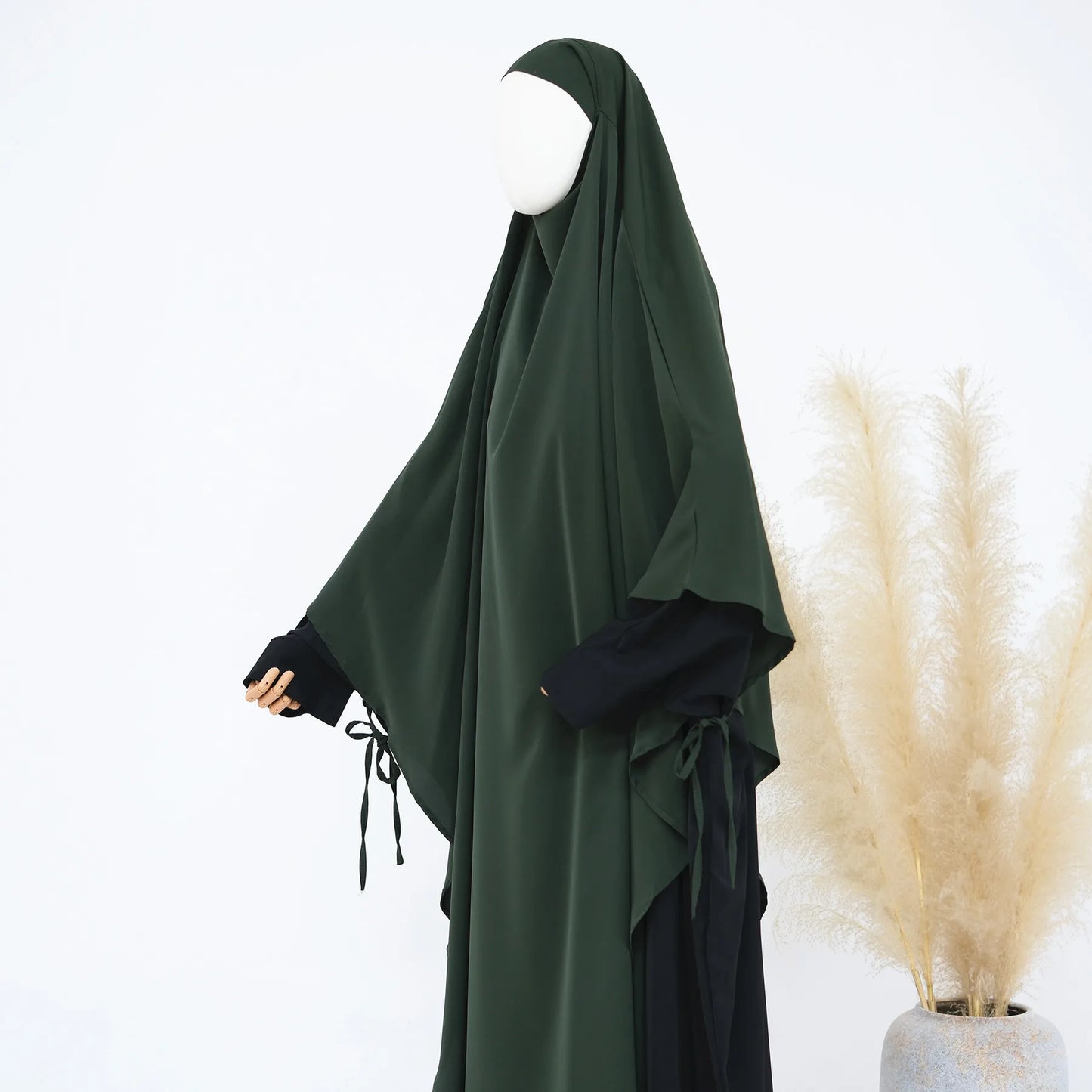Exra Long Khimar & Niqab Integrated
