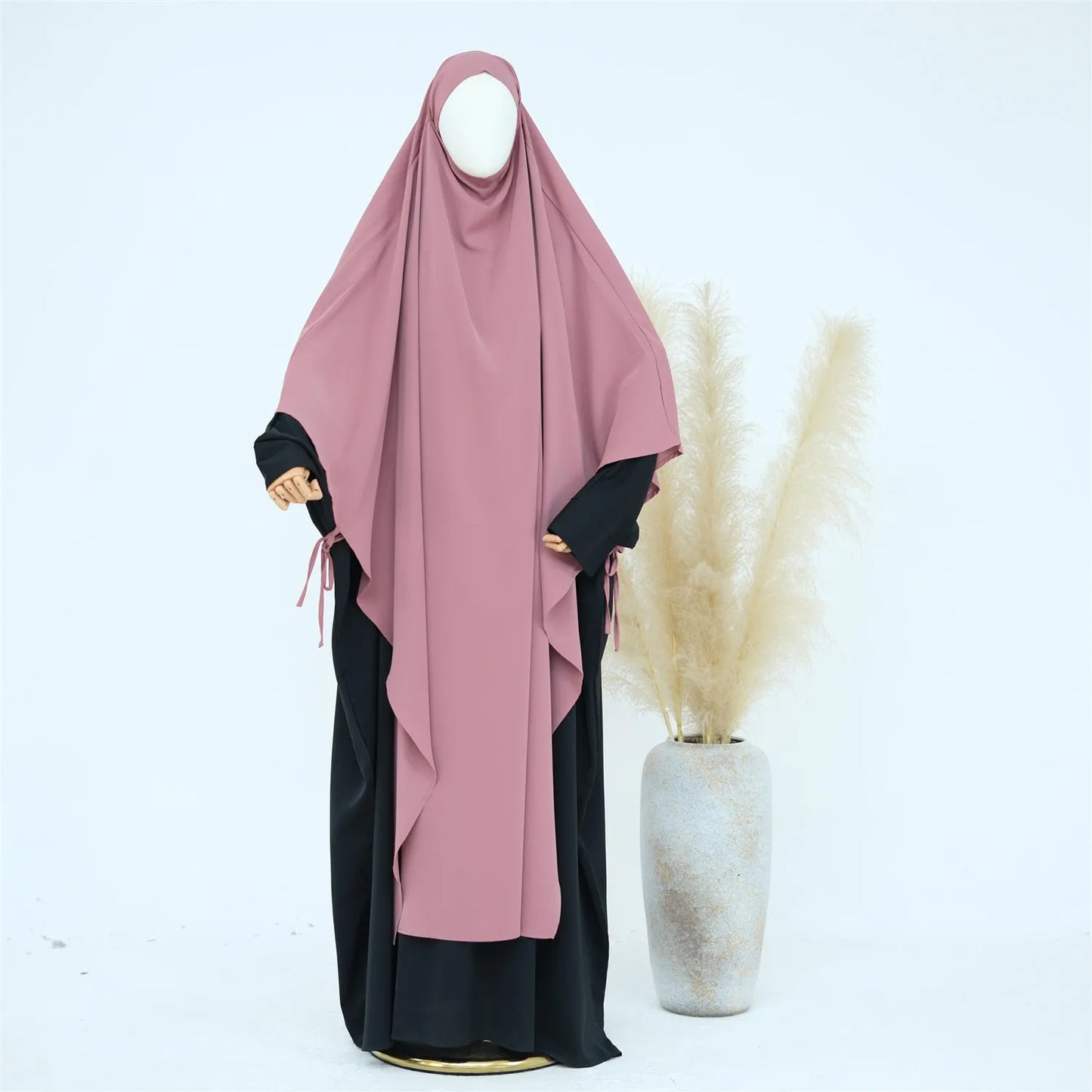 Exra Long Khimar & Niqab Integrated