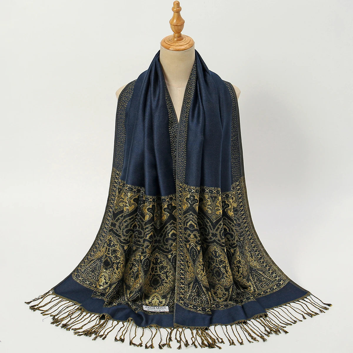 Floral Pashmina Hijab