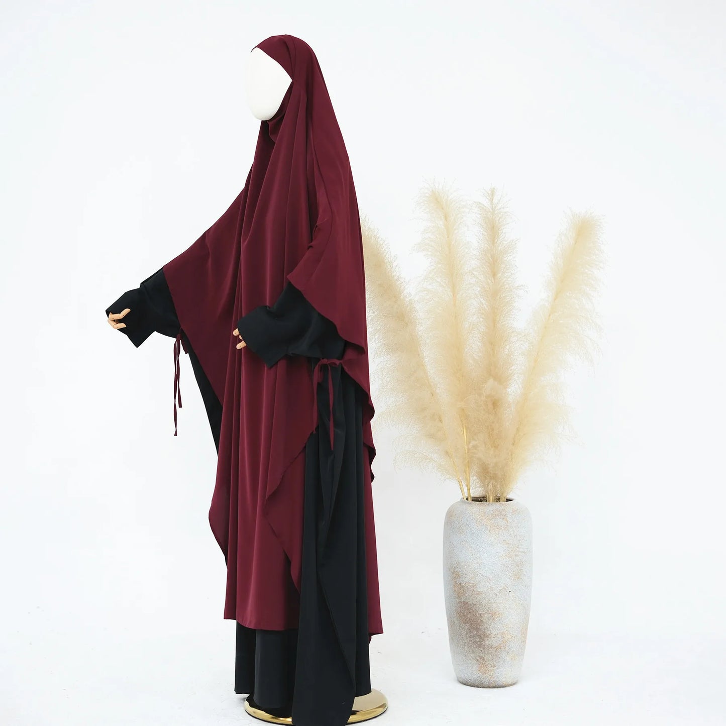 Exra Long Khimar & Niqab Integrated