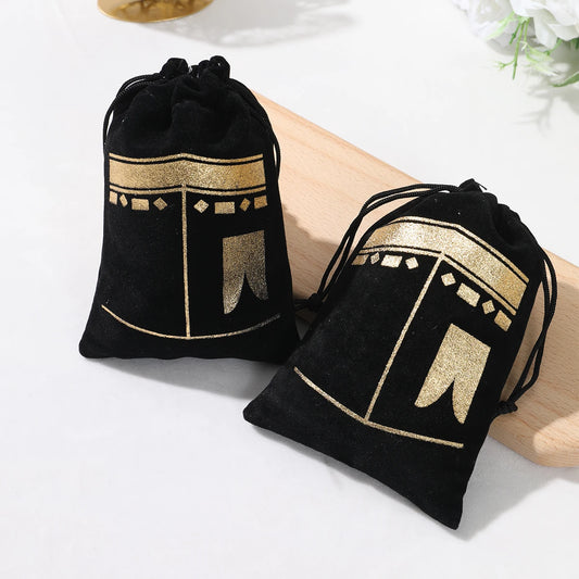 Kaaba Velvet Pouch Bag