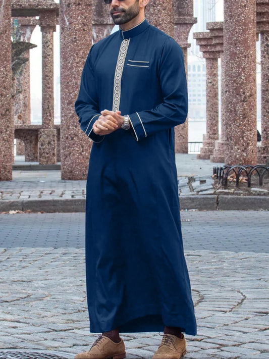 Neck Detail Jubba Thobe
