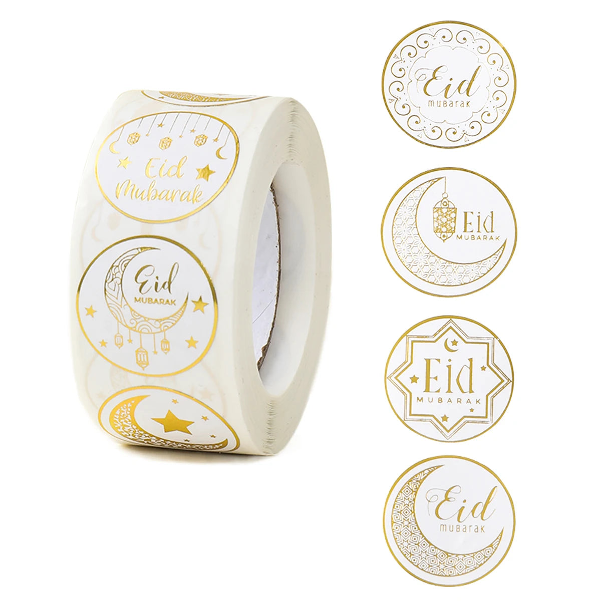 Roll of Eid Mubarak Stickers