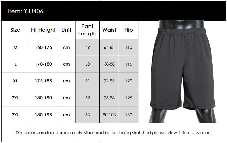 Men's Pants and Over Knee Length Shorts