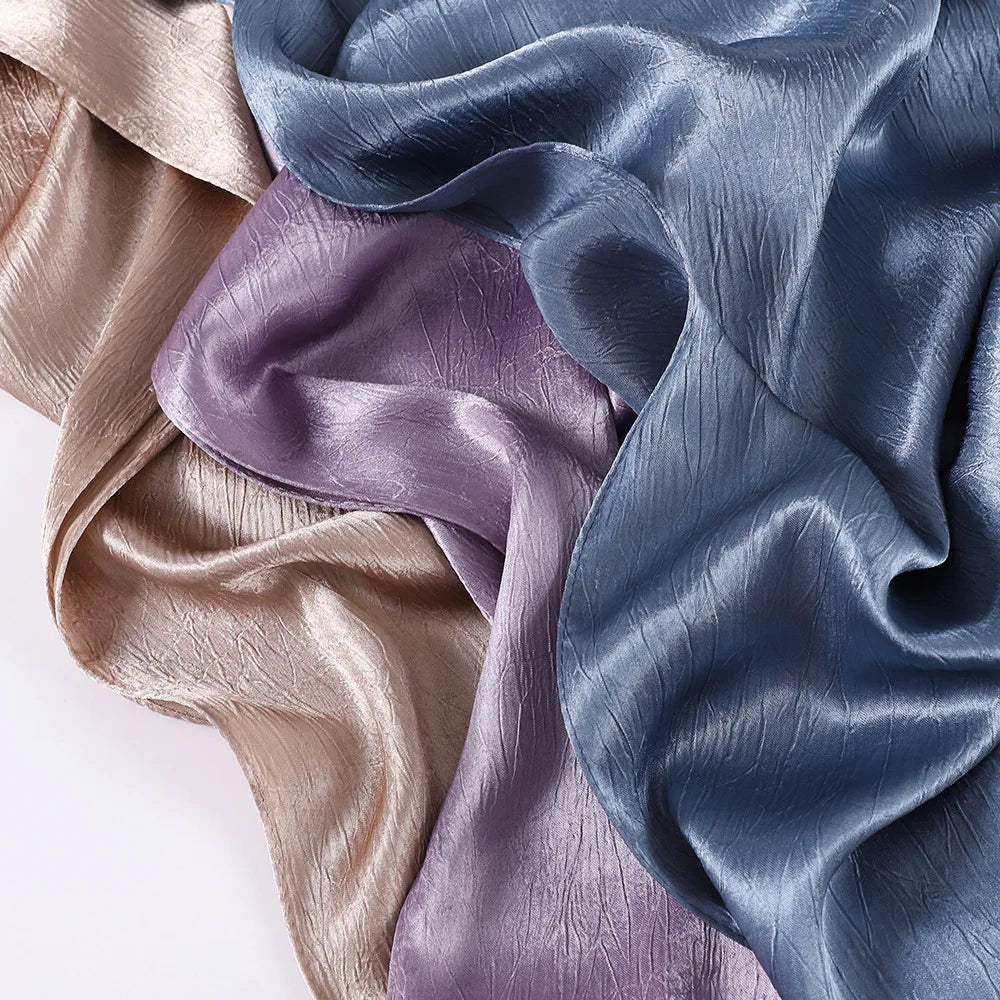 Crinkle Silk Hijab