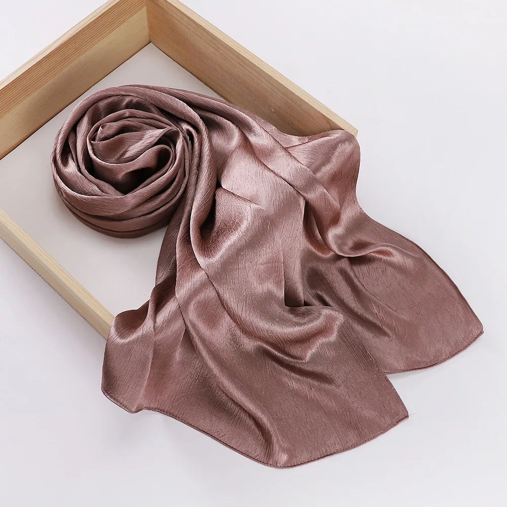 Crinkle Silk Hijab