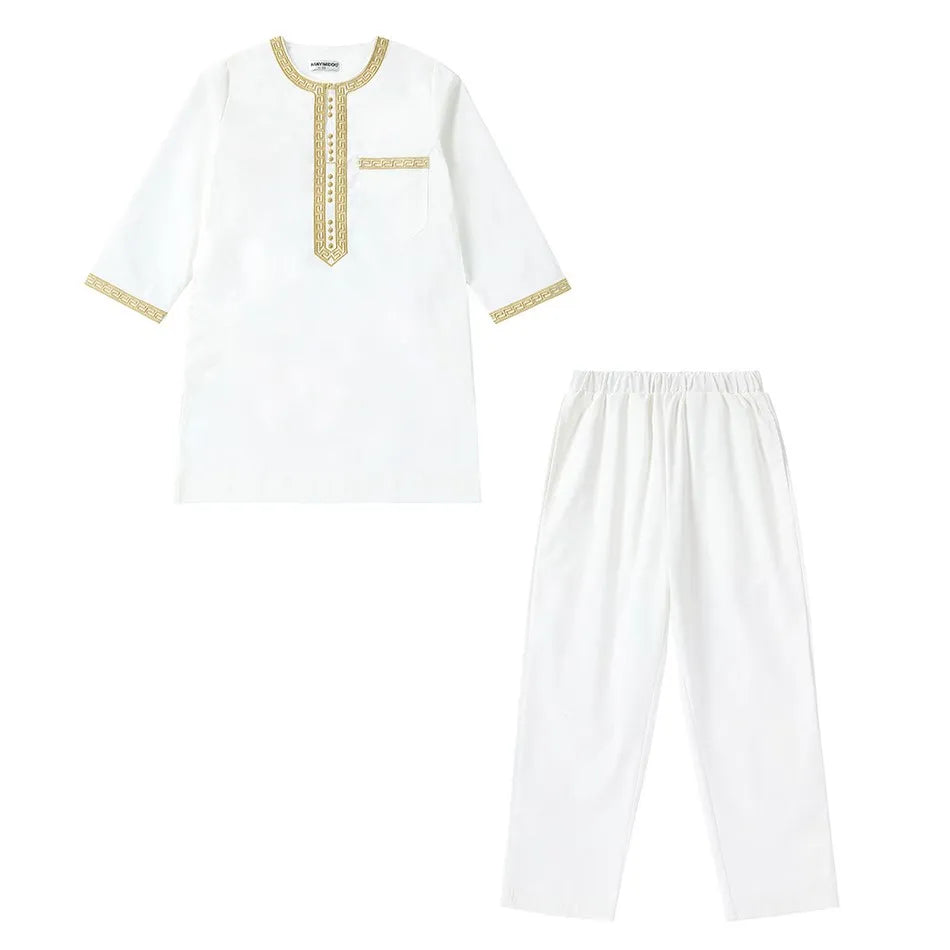 Two-Piece Thobe for Boys