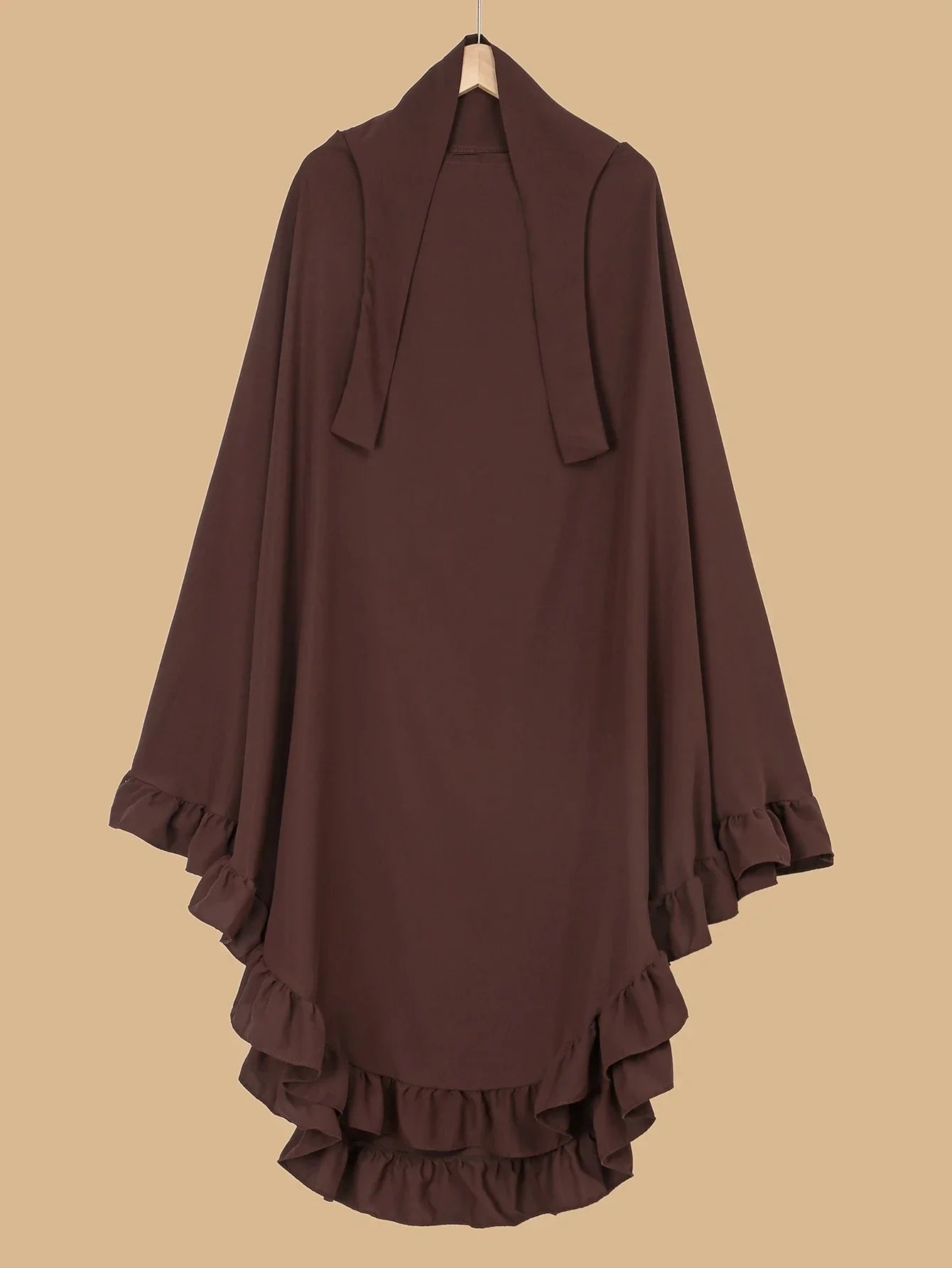 One Layer Ruffle Khimar