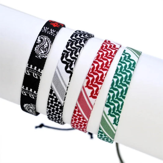 Woven Keffiyeh Bracelet