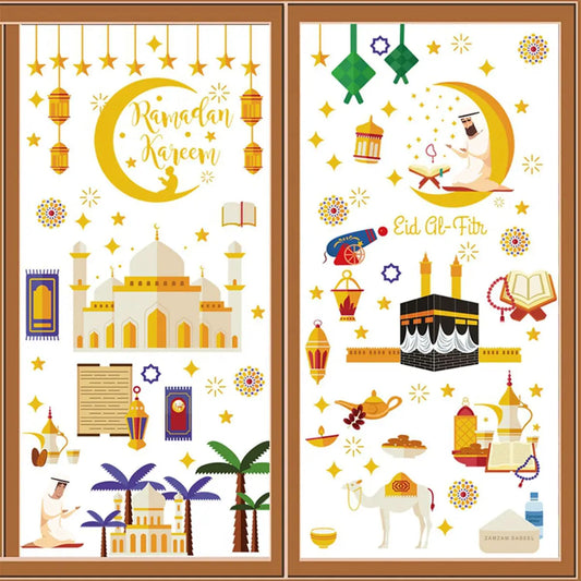 Eid Window Stickers