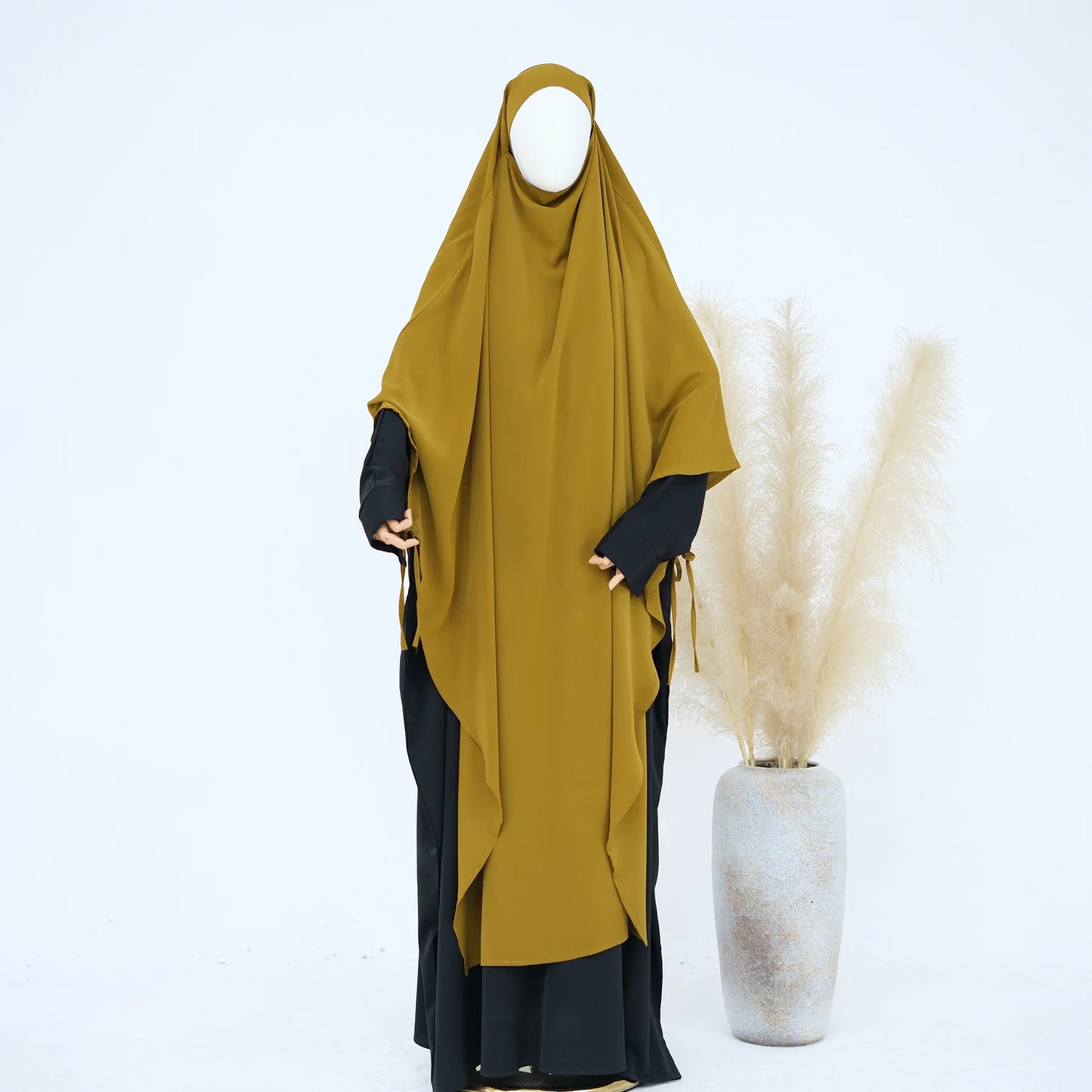 Exra Long Khimar & Niqab Integrated