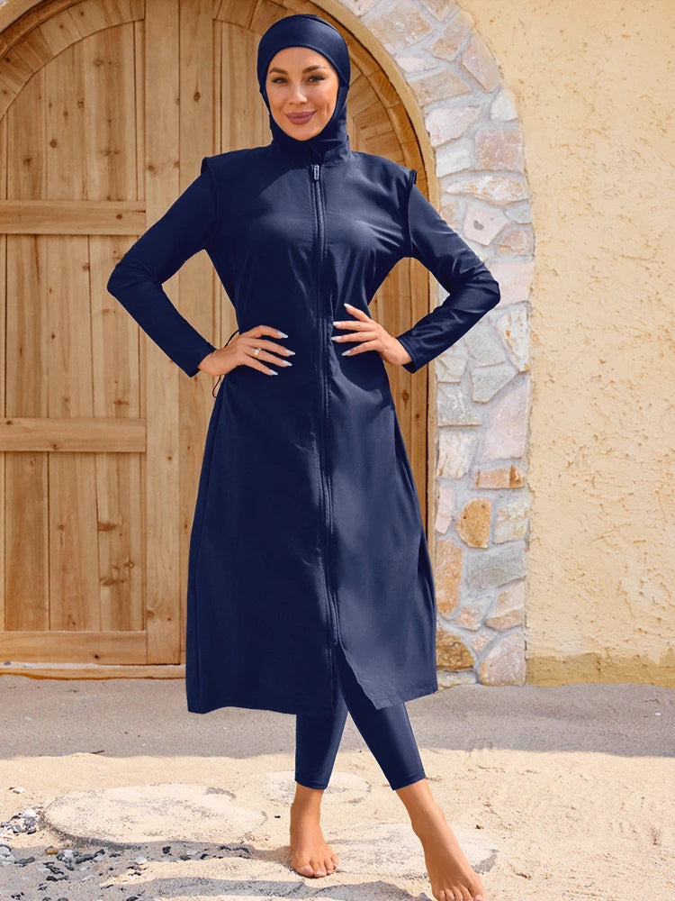 3 Piece Long Burkini