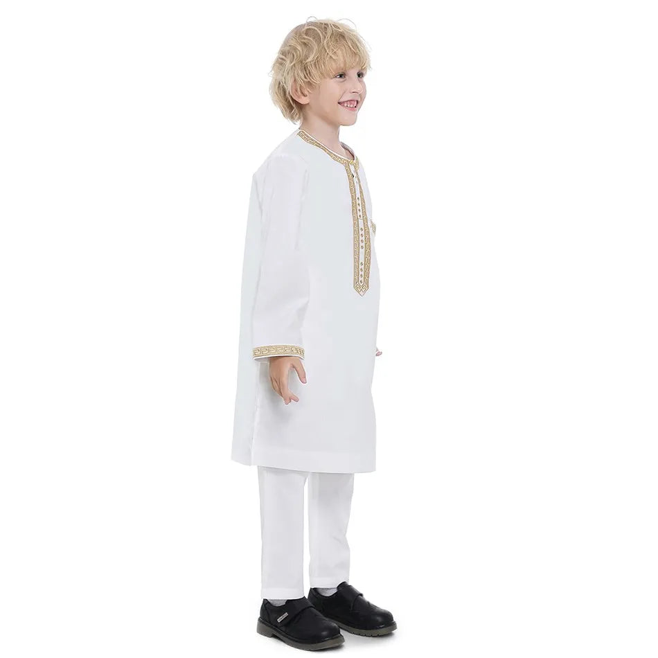Two-Piece Thobe for Boys