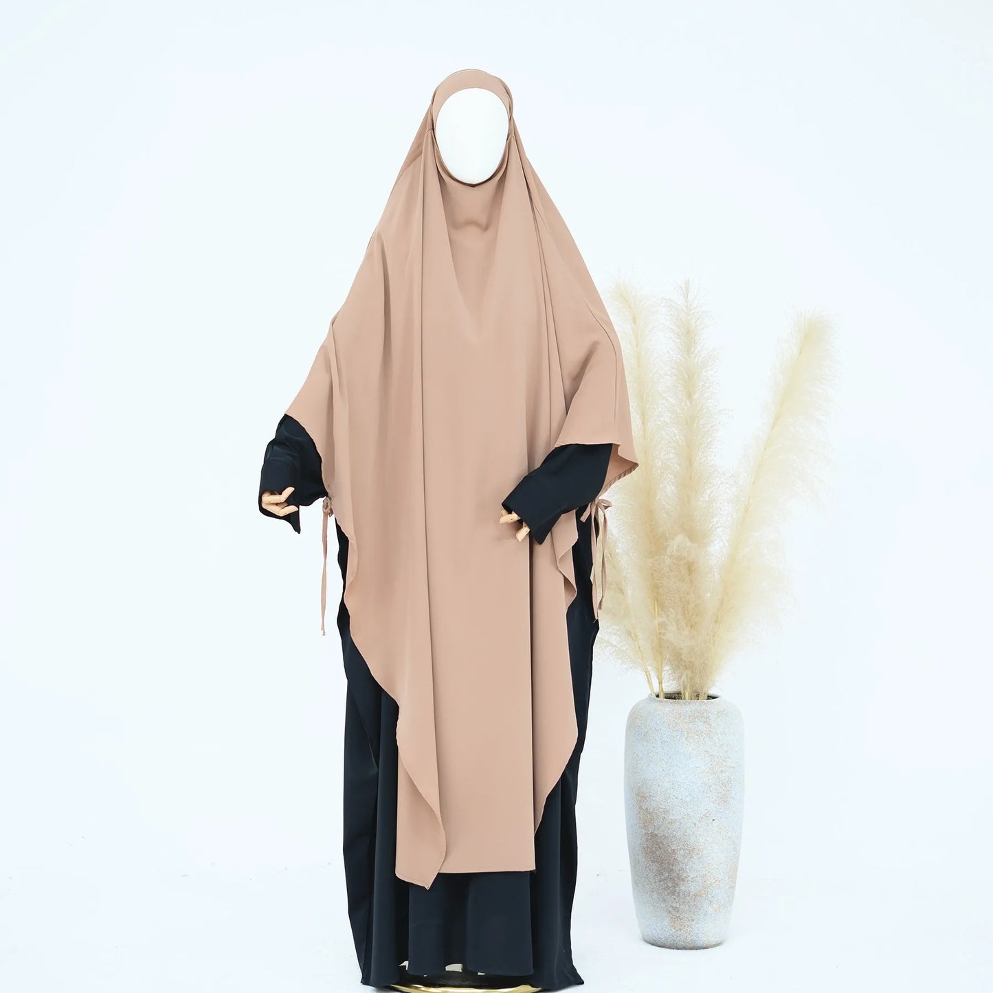 Exra Long Khimar & Niqab Integrated