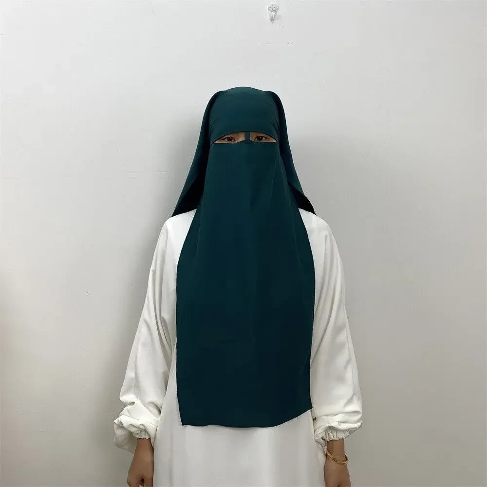 2 Layer Nose Pinch Niqab
