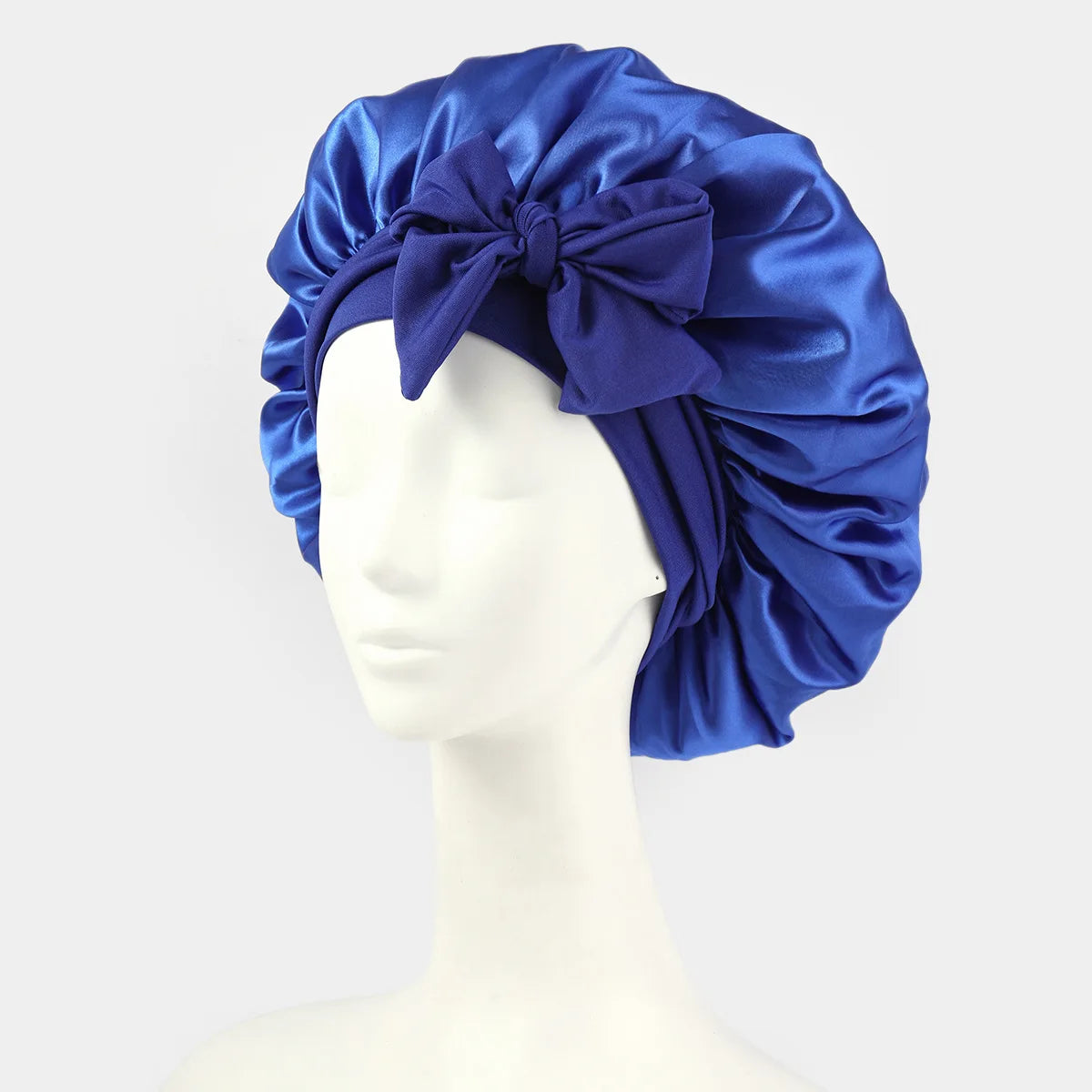 Adjustable Silk Satin Bonnet