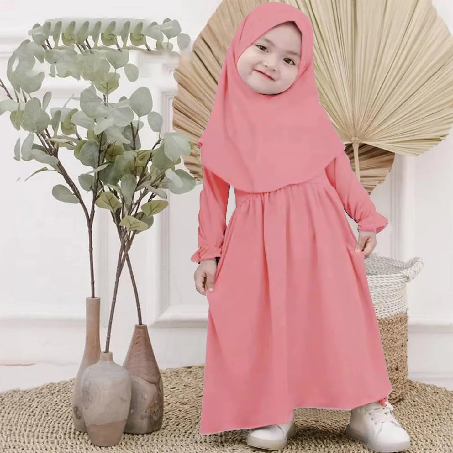 Baby Girl Dress and Hijab