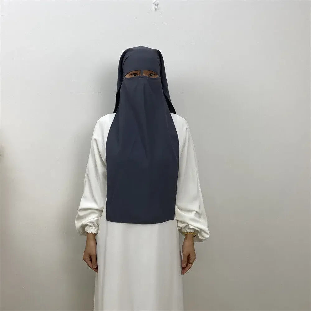 2 Layer Nose Pinch Niqab