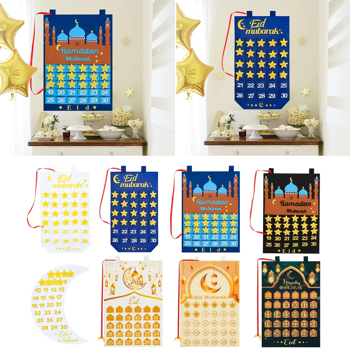 Ramadan Countdown Felt Calendar