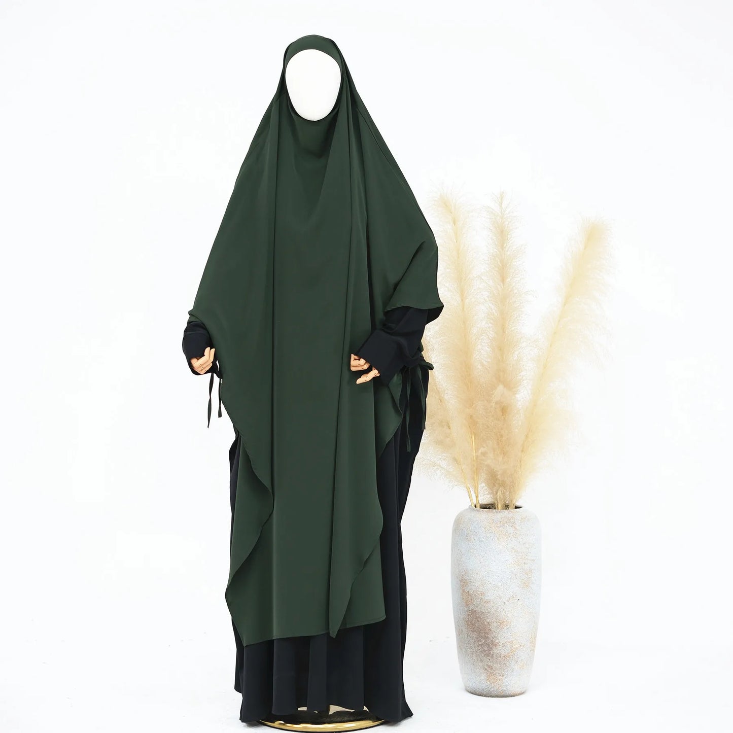 Exra Long Khimar & Niqab Integrated