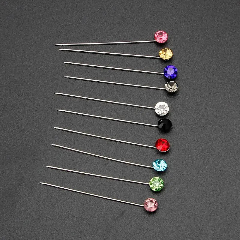 30 Rhinestone Hijab Pins