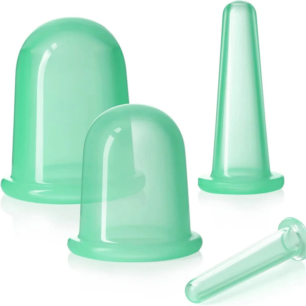 Silicone Suction Cups for Facial Cupping