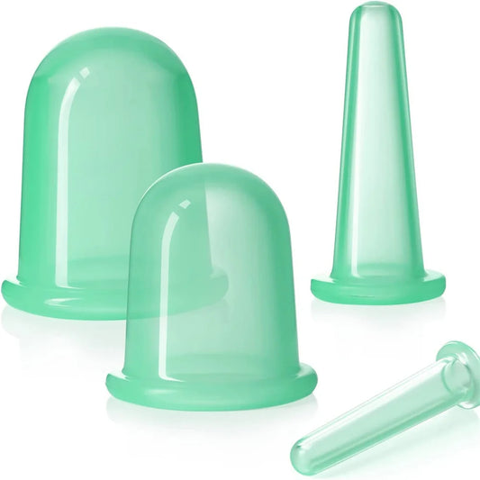 Silicone Suction Cups for Facial Cupping
