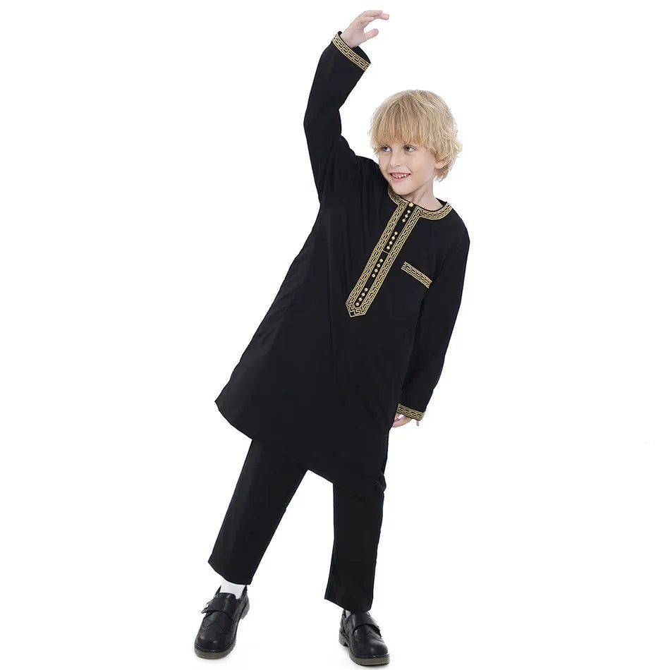 Two-Piece Thobe for Boys