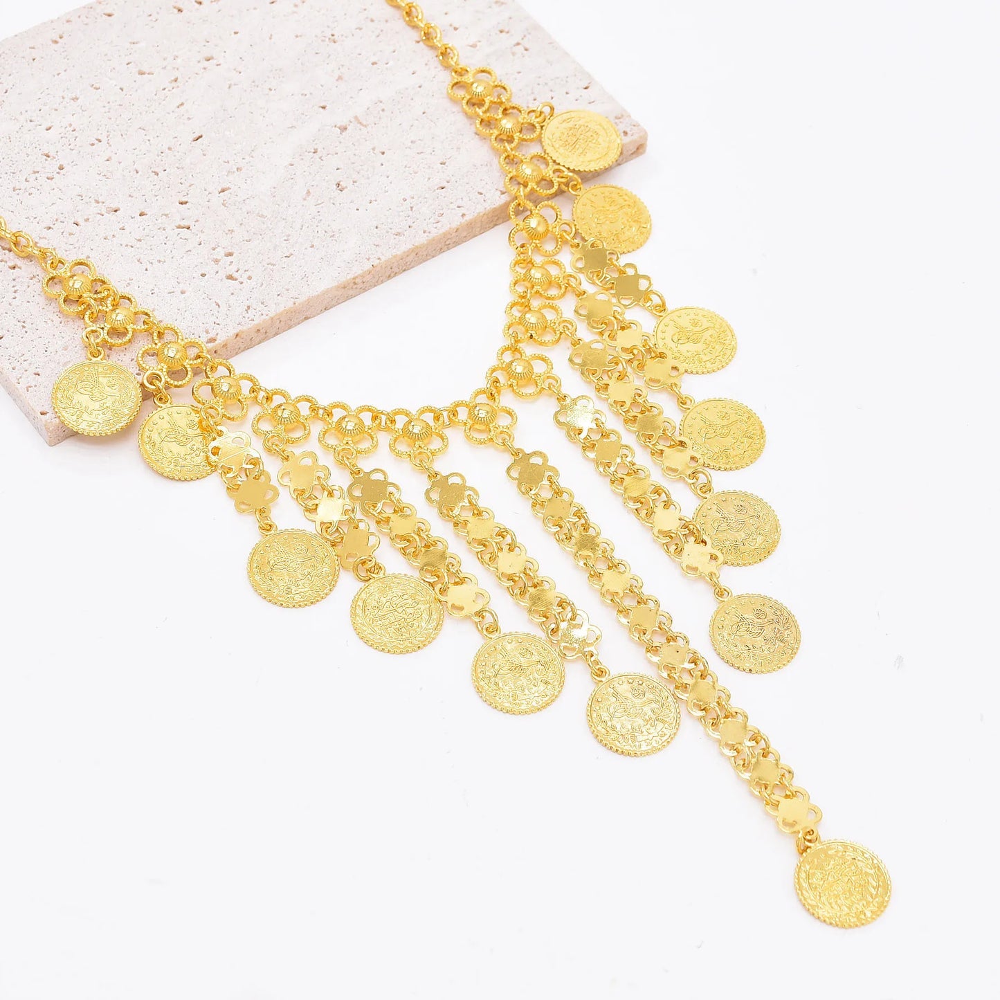 Gold Coin Necklace