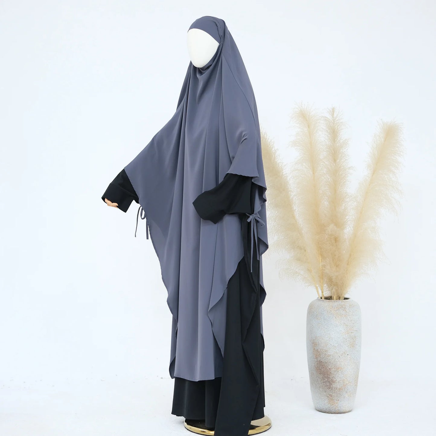 Exra Long Khimar & Niqab Integrated