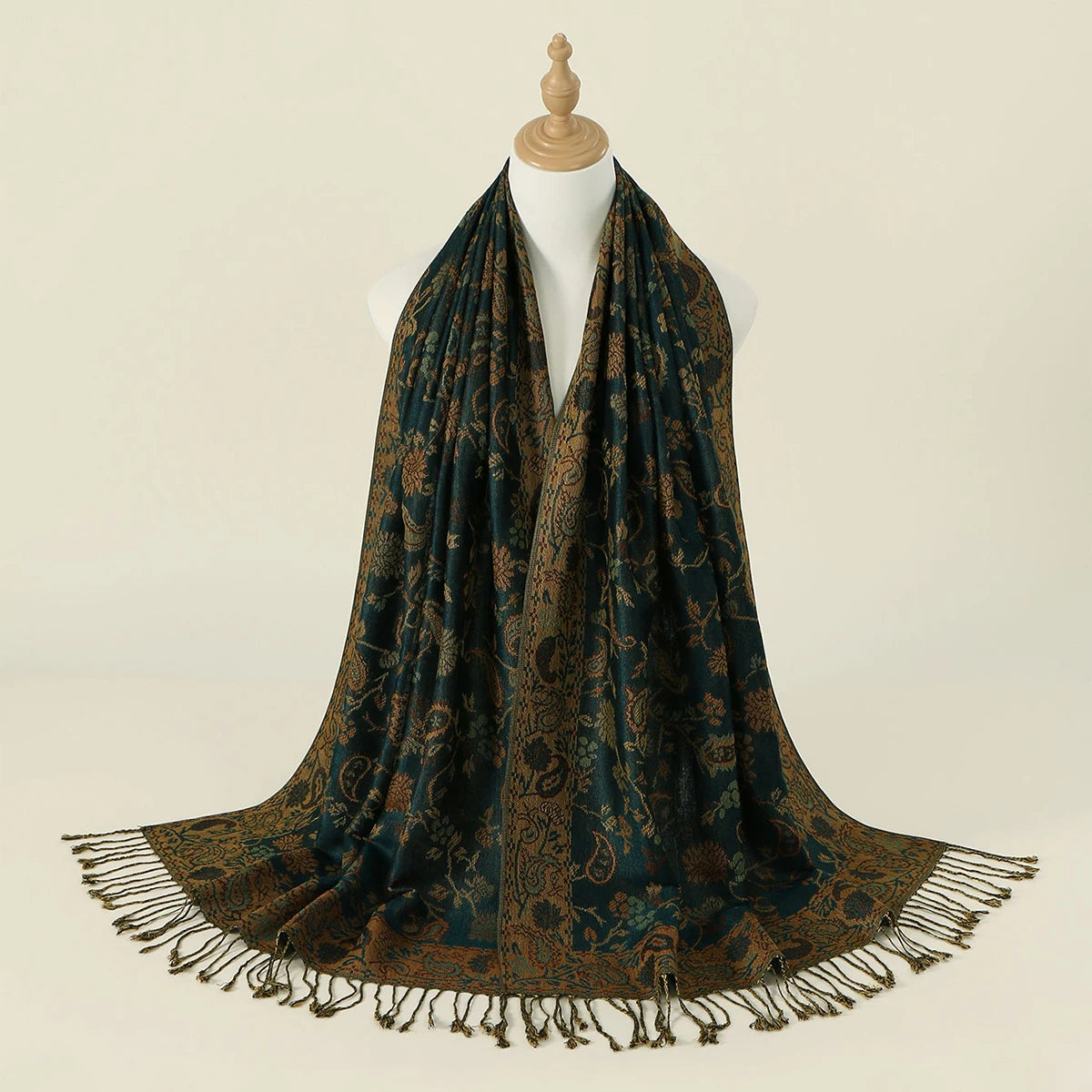 Floral Pashmina Hijab