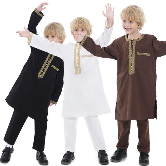 Two-Piece Thobe for Boys