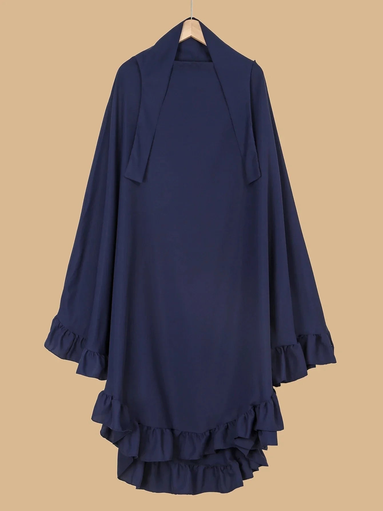 One Layer Ruffle Khimar