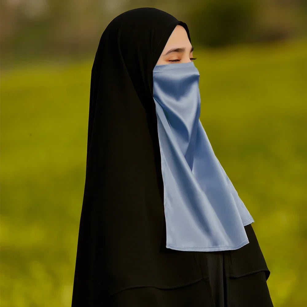 Satin Silk Niqab