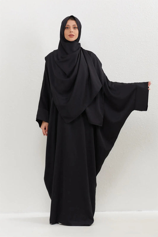 Two Piece Abaya and Matching Hijab