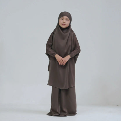 Girls Two Piece Jilbab Set