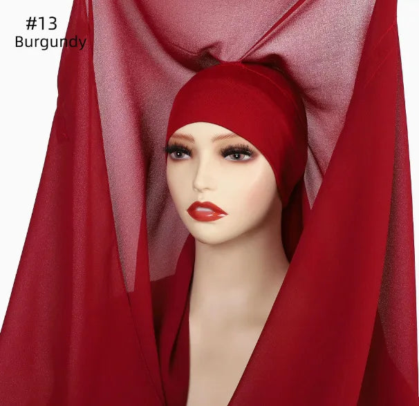 Instant Chiffon Hijab