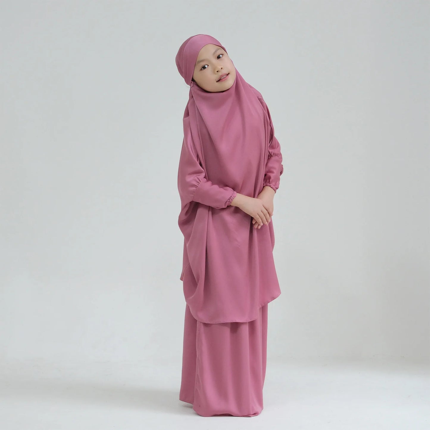 Girls Two Piece Jilbab Set