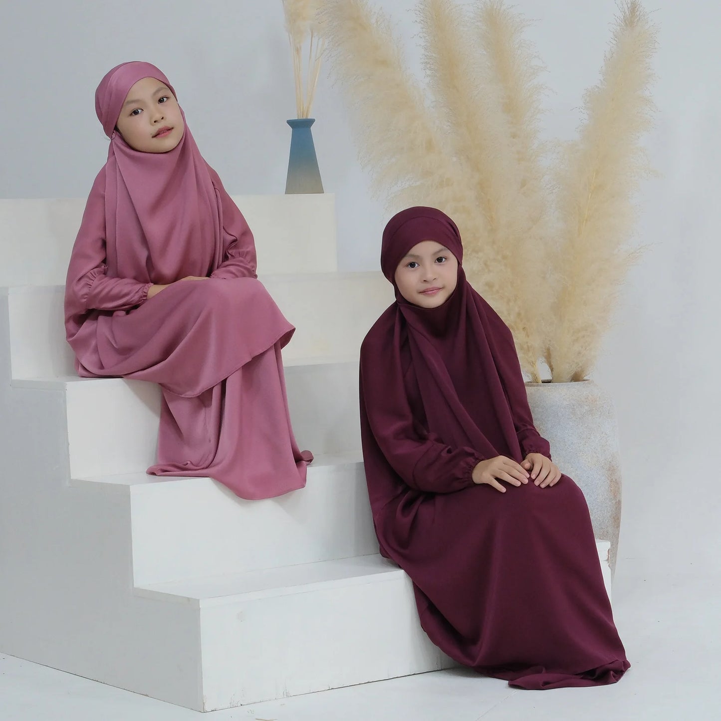 Girls Two Piece Jilbab Set