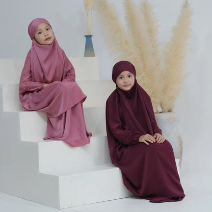 Girls Two Piece Jilbab Set